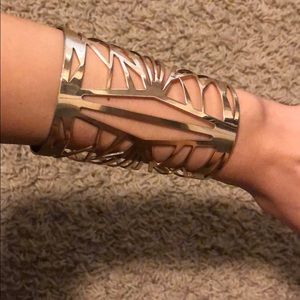 Gold cuff